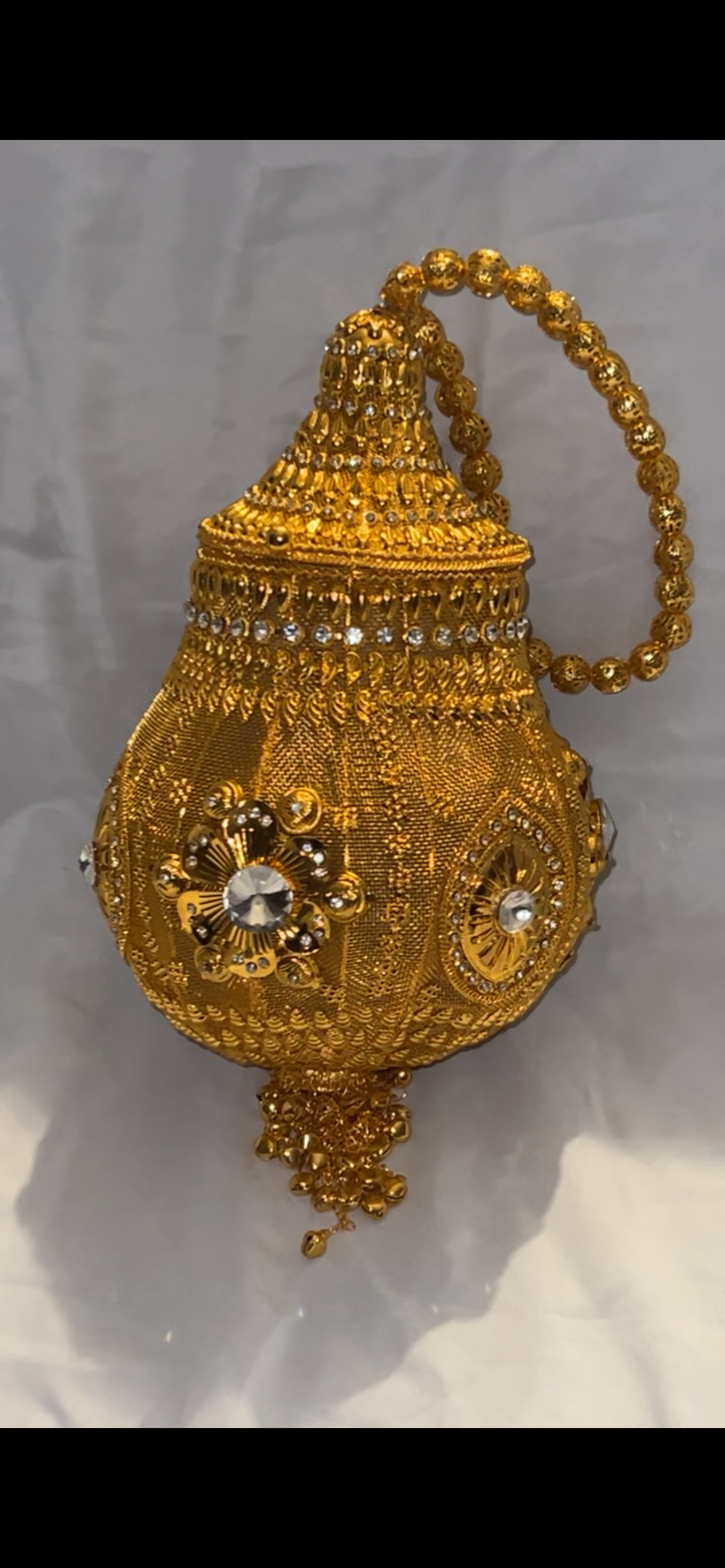 Gold Hand bags