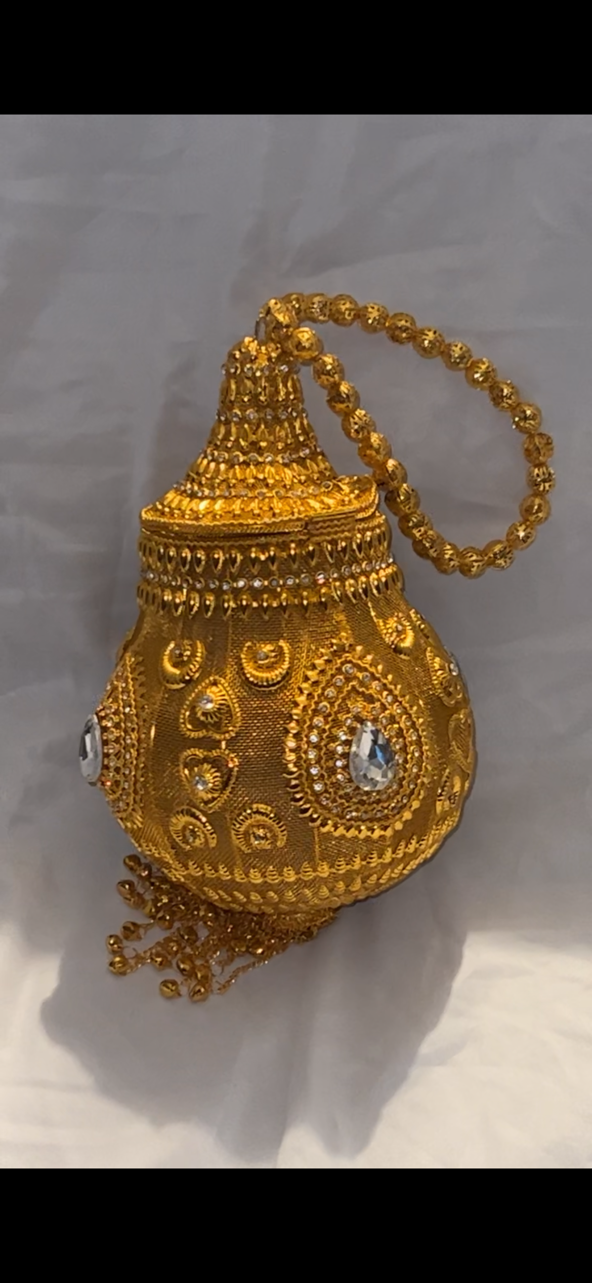 Gold Hand bags