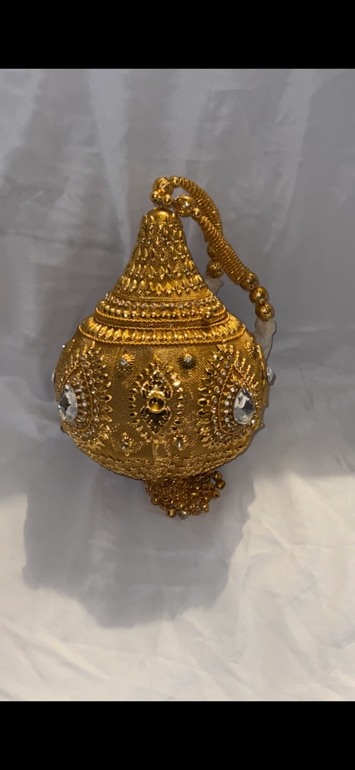 Gold Hand bags